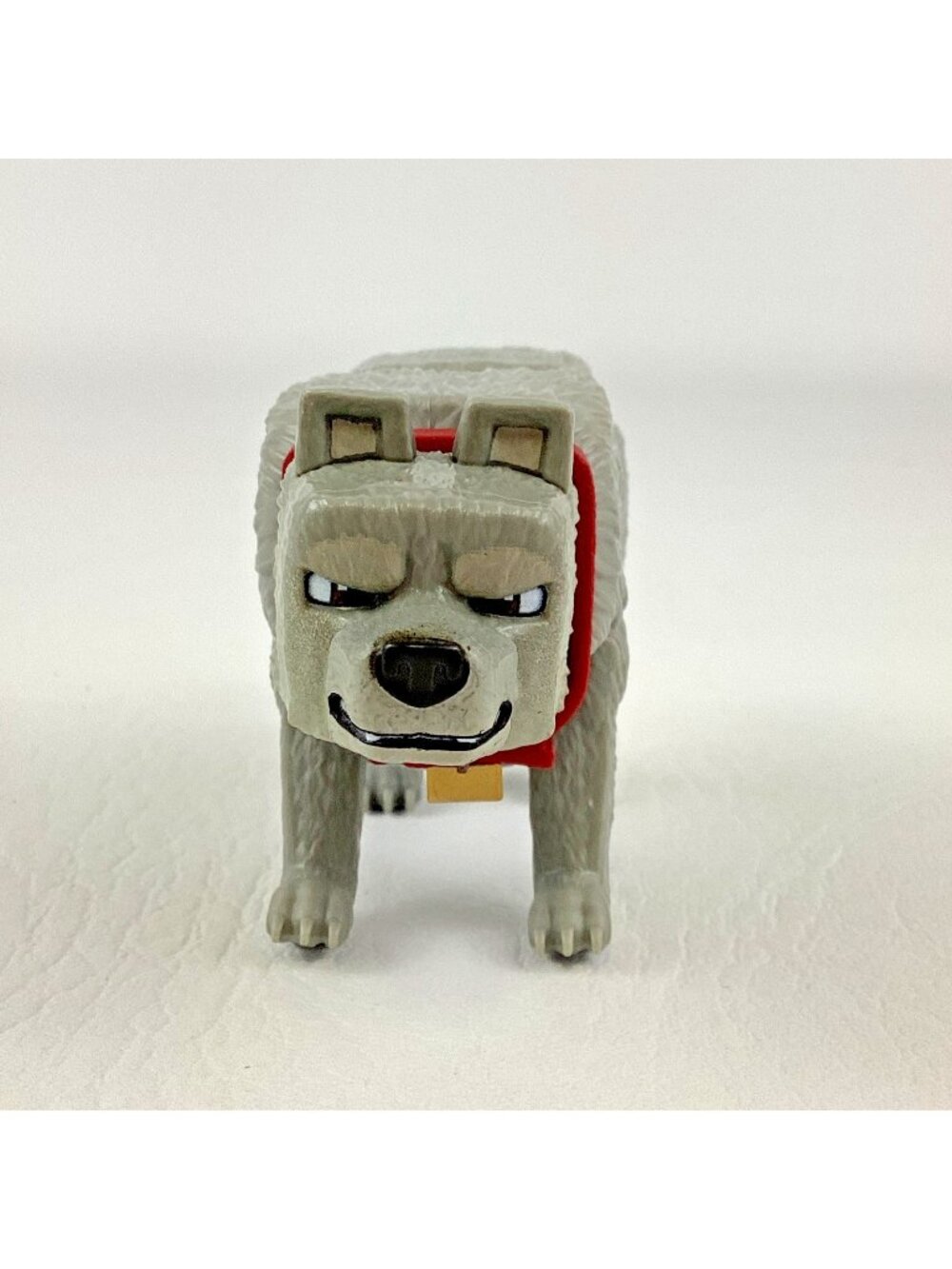 Minecraft Movie Dennis The Wolf Action Figure Poseable Character Toy 2024